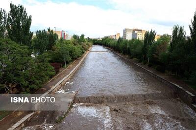 احتمال آبگرفتگی معابر و سیلابی شدن رودخانه‌ها در زنجان