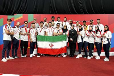 ۲۵ مدال ووشوکاران ایران در مسابقات بریکس