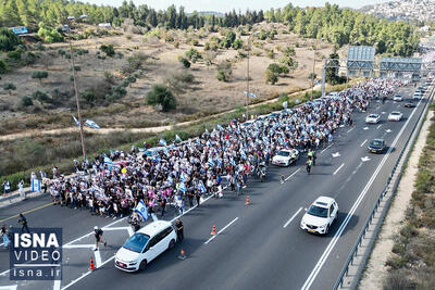 تظاهرکنندگان صهیونیست بار دیگر خواستار برکناری نتانیاهو شدند