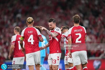 یورو 2024| اسلوونی 0-1 دانمارک (نیمه اول)+ویدیوی گل