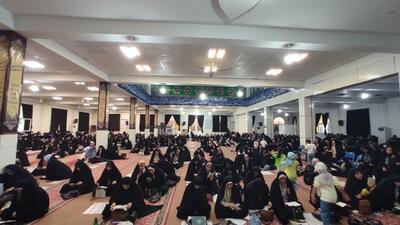 برگزاری مراسم دعای عرفه در حرم شهدای شهرستان آستانه اشرفیه