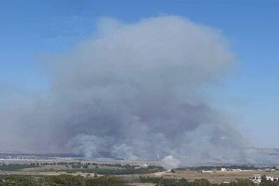 ۵۲۰۰ هکتار از الجلیل و جولان اشغالی به آتش کشیده شده است
