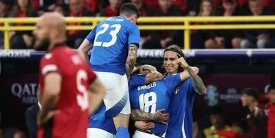 پیروزی سخت مدافع عنوان قهرمانی برابر آلبانی/ ایتالیا یورو را با برد آغاز کرد