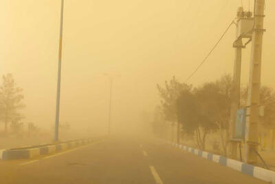 طوفان و گرد و غبار در یزد+ فیلم