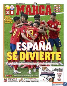 روزنامه مارکا| اسپانیا سرگرم‌کننده است - پارس فوتبال | خبرگزاری فوتبال ایران | ParsFootball