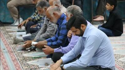 زمزمه دعای عرفه در مهردشت + تصاویر