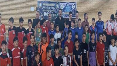 برگزاری مسابقات فوتبال جام شهدای ۱۵ خرداد در میانه + تصاویر