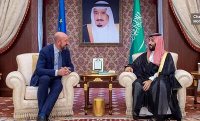 گفت‌وگوی تلفنی ولیعهد عربستان و رئیس شورای اروپا
