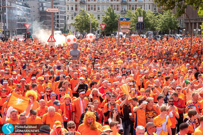 عکس و ویدیو| یک روز نارنجی در یورو 2024|
