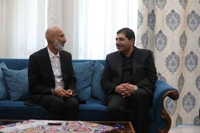 سرپرست ریاست جمهوری در منزل حمید نوری حضور یافت+ عکس