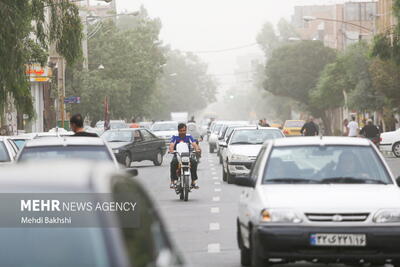 دید افقی در اصفهان کاهش می‌یابد/دما بدون تغییر است
