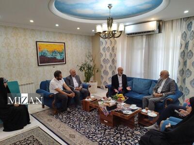 حضور مقام‌های عالی قضایی در منزل حمید نوری