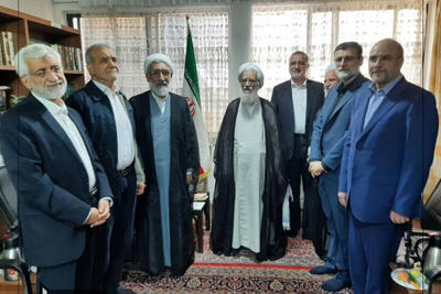 دیدار 6 کاندیدای انتخابات با رئیس مجلس خبرگان