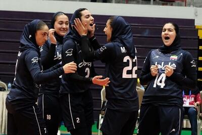 شکست تیم ملی والیبال دختران ایران در برابر ژاپن