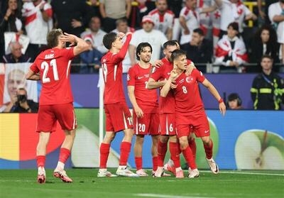 یورو 2024 آلمان/  پیروزی ترکیه مقابل گرجستان با درخشش گولر و ۲ گل زیبا
