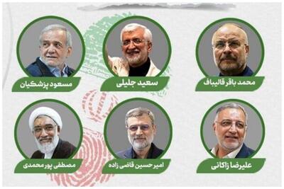 برنامه تبلیغاتی نامزد‌ها در روز ۲۹ خرداد