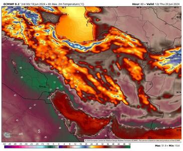 هشدار فوری گرمای شدید طی روزهای آینده در این دو استان