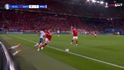 خلاصه بازی اتریش 0 - فرانسه 1 + ویدئو