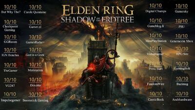 Elden Ring Shadow of the Erdtree اکنون بهترین عنوان سال در متاکریتیک است - گیمفا