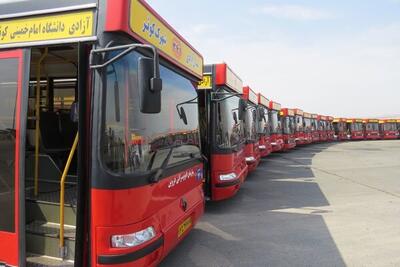 ورود ۵۰۰۰ اتوبوس نو به پایتخت تا سال آینده