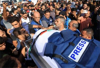  افزایش تعداد شهدای روزنامه‌نگار در غزه