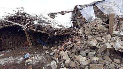 ببینید | اولین تصاویر از خسارات شدید زلزله ۵ ریشتری در کاشمر