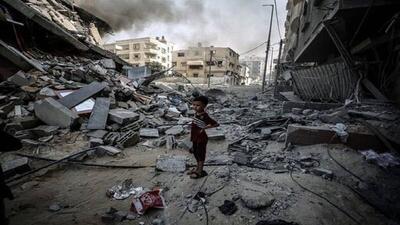 بمباران غزه ۳۹ میلیون تن آوار برجای گذاشت