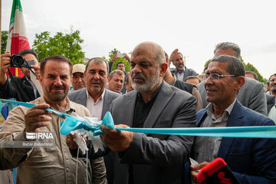 افتتاح پل چهارم بشار یاسوج با حضور وزیر کشور