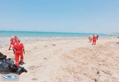 ساحل بندر بوشهر از لکه‌های نفتی پاک‌سازی شد | نفت ما