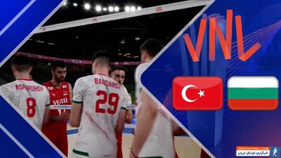 خلاصه والیبال بلغارستان 3 - ترکیه 1 - پارس فوتبال | خبرگزاری فوتبال ایران | ParsFootball