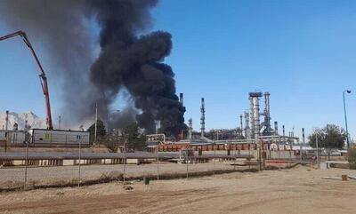 آتش‌سوزی پایانه نفتی روسیه در پی حمله پهپادی اوکراین