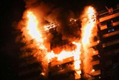 آتش‌سوزی در بیمارستان قائم رشت؛ فوت 9 بیمار  + فیلم