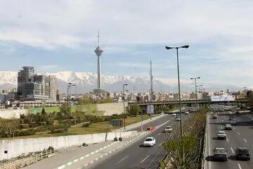 پیش‌بینی هوای تهران در روزهای آینده