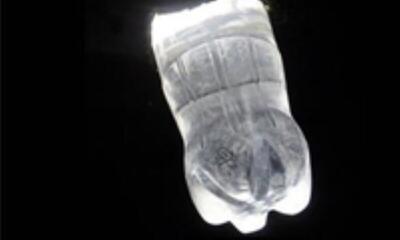 تولید نور با بطری پلاستیکی، آب و سفید کننده (فیلم)
