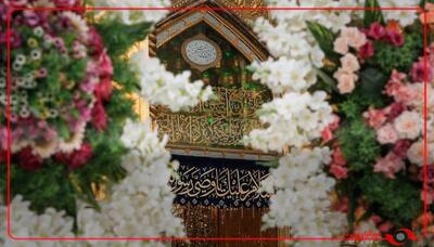 حرم امام علی (ع) در آستانه عید غدیر تزئین شد