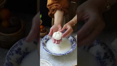 پنیر بوراتای خانگی و دست ساز به سبک آشپزخانه های قدیمی !