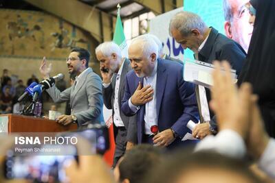 (تصاویر) سفر انتخاباتی مسعود پزشکیان با ظریف به اصفهان
