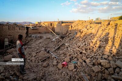 (تصاویر) خسارات زلزله پنج ریشتری در کاشمر