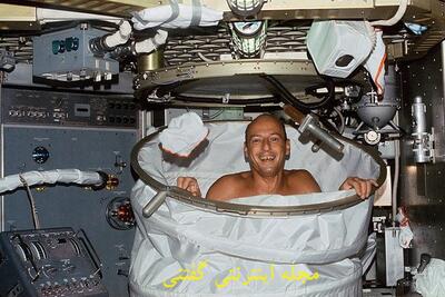 حمام کردن در فضا: فضانوردان چگونه حمام می‌کنند؟