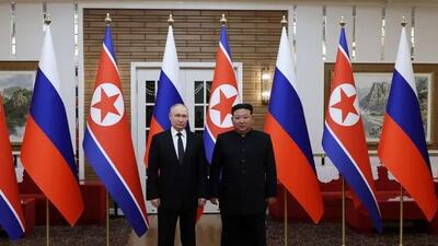 امضای توافقنامه همکاری استراتژیک جامع توسط رهبران روسیه و کره شمالی