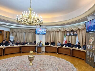 برگزاری جلسه هماهنگی مراسم اربعین شهدای خدمت در استانداری آذربایجان شرقی