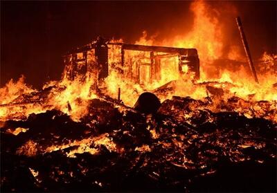 ببینید | دصاویر تازه از آتش‌سوزی مهیب در جنوب نیو مکزیکو