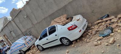 ببینید | تصاویری جدید از خسارات زلزله امروز در کاشمر