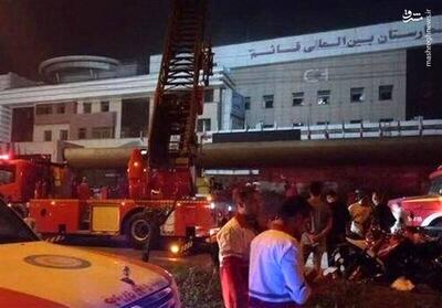 فیلم/ علت آتش سوزی بیمارستان رشت از نظر پزشکیان