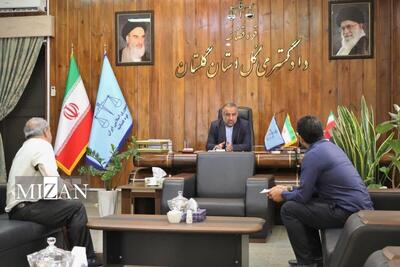رئیس کل دادگستری استان گلستان به درخواست ۷۱ نفر از مراجعان رسیدگی کرد