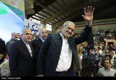 سفر انتخاباتی مسعود پزشکیان به اصفهان- عکس انتخابات ریاست جمهوری تسنیم | Tasnim