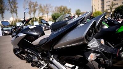 توقیف موتورسیکلت غیرمجاز در رفسنجان