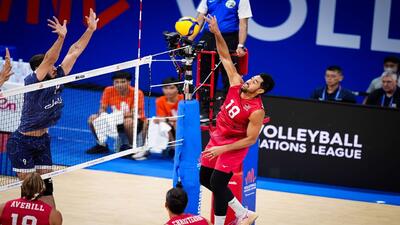 ایران ۳ - ۲ آمریکا؛ غول والیبال آسیا با عبور از آمریکا بیدار شد