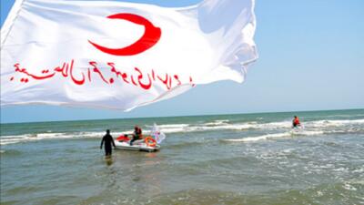 خدمات امدادی هلال احمر به ۸۶۵ نفر در سواحل مازندران