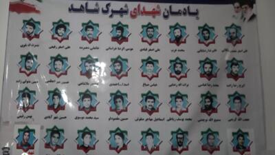 قدردانی خانواده‌های شهداء از رئیس جمهور شهید با برگزاری مراسم در گرگان